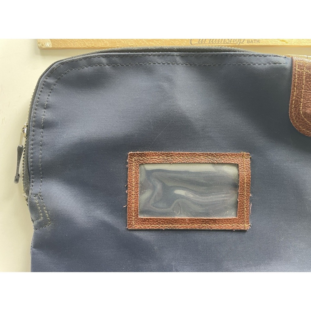 Vintage Peoples Heritage Bank 1875 Bank Deposit Zip Pouch Bag Locking No Key - Picture 5 of 15